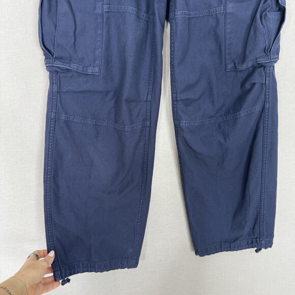 Tna Aritzia Womens Pants 6 Blue Surplus Division Cargo Baggy Gorpcore Streetwear - Picture 4 of 16